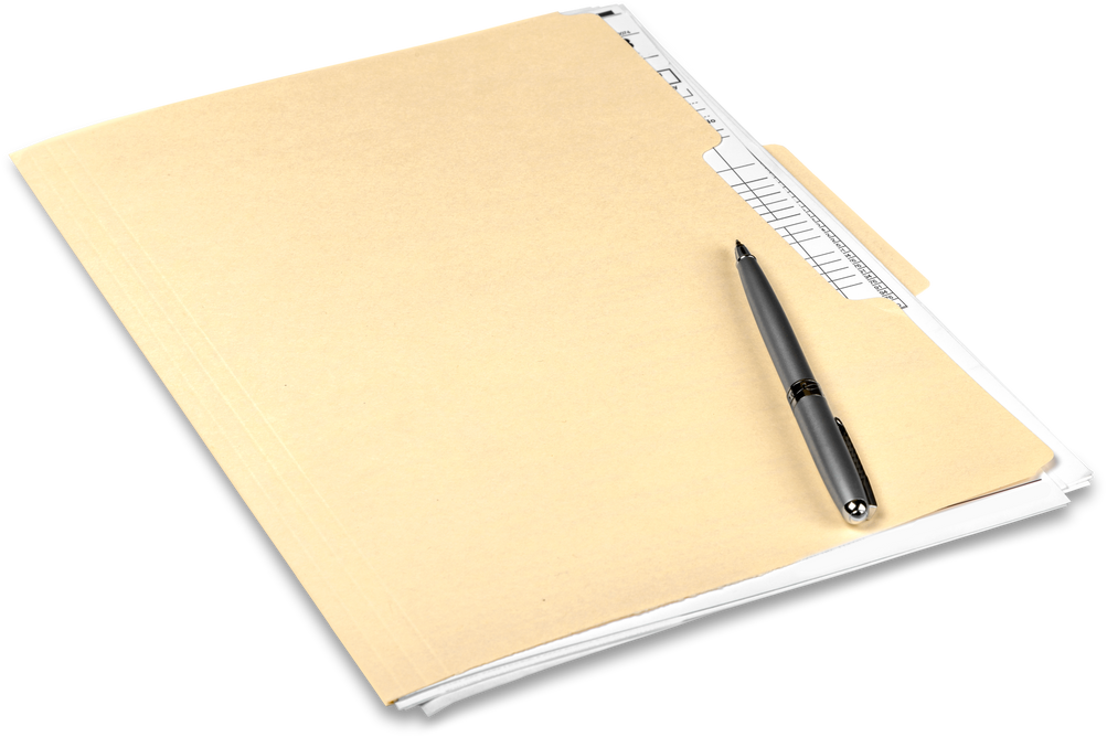 File Folder with Documents